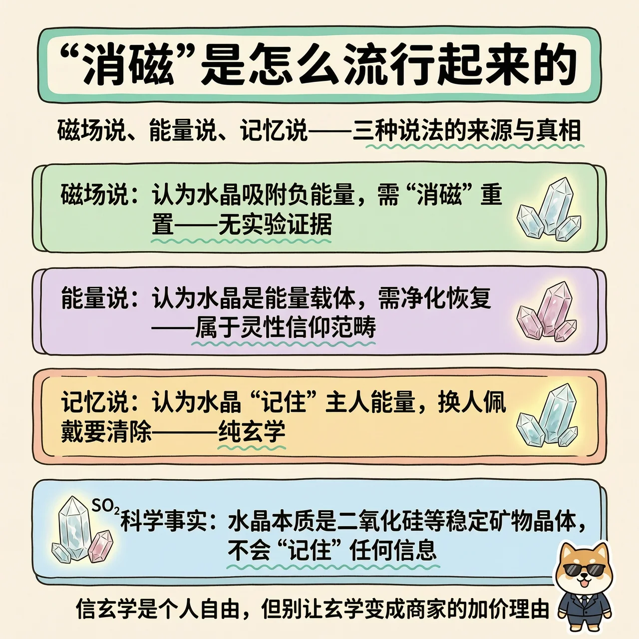 水晶消磁