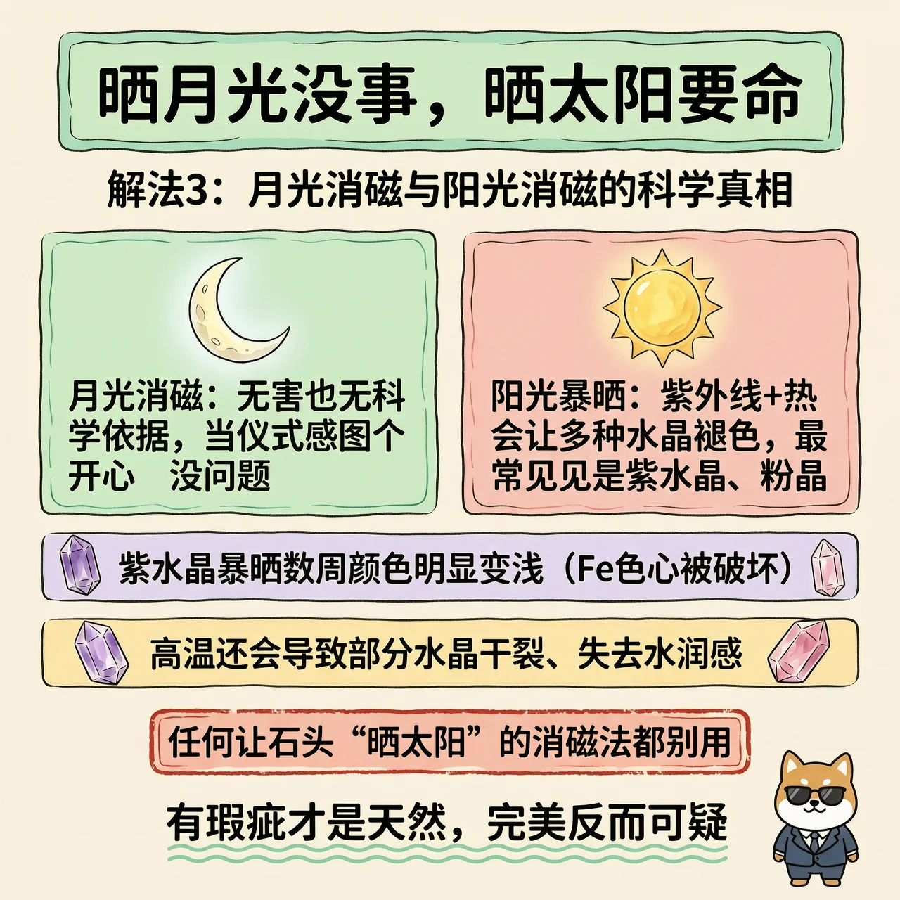 晒月光没事，晒太阳要命