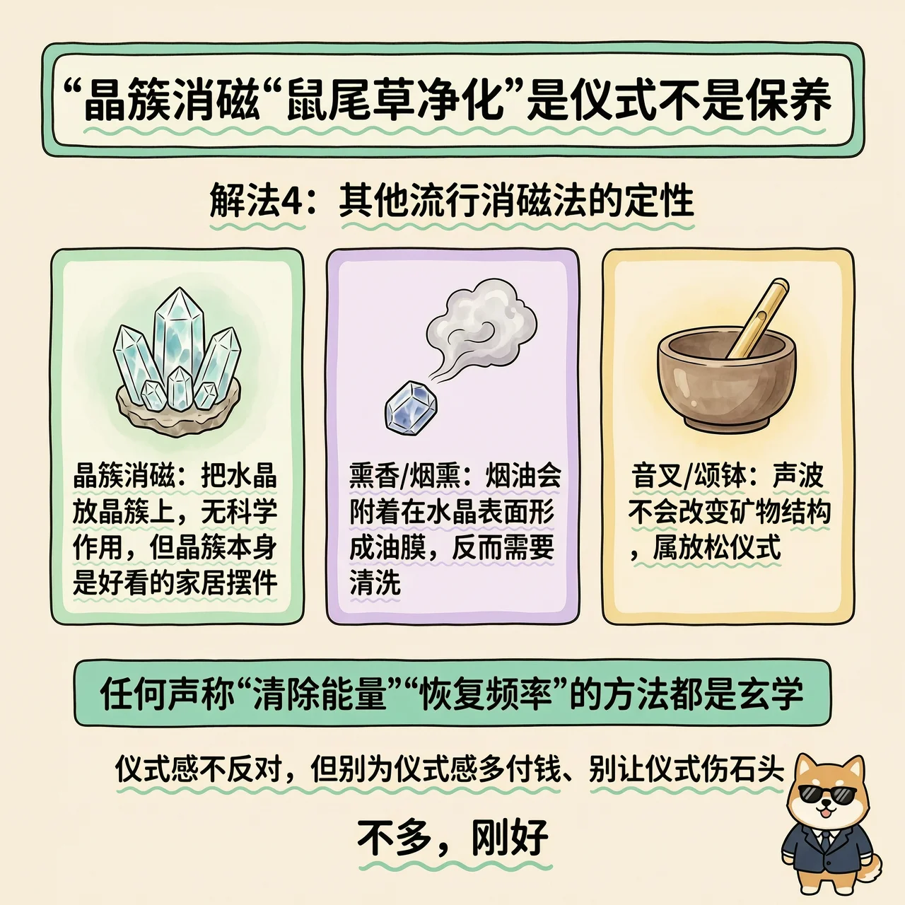 水晶消磁