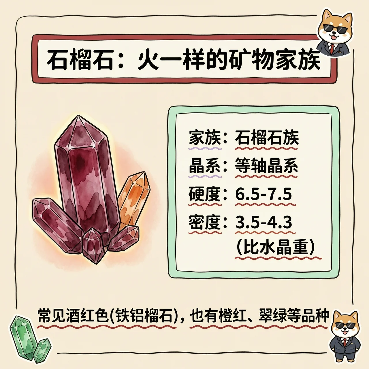 石榴石：诺亚方舟上的