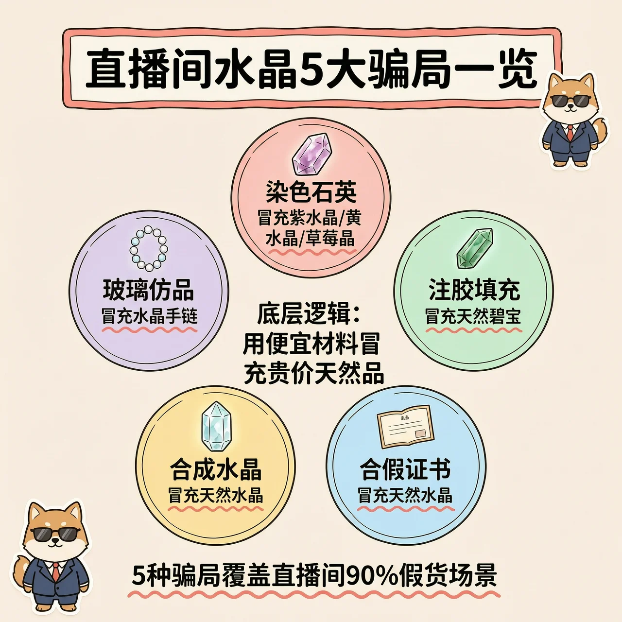 直播间水晶5大骗局一览