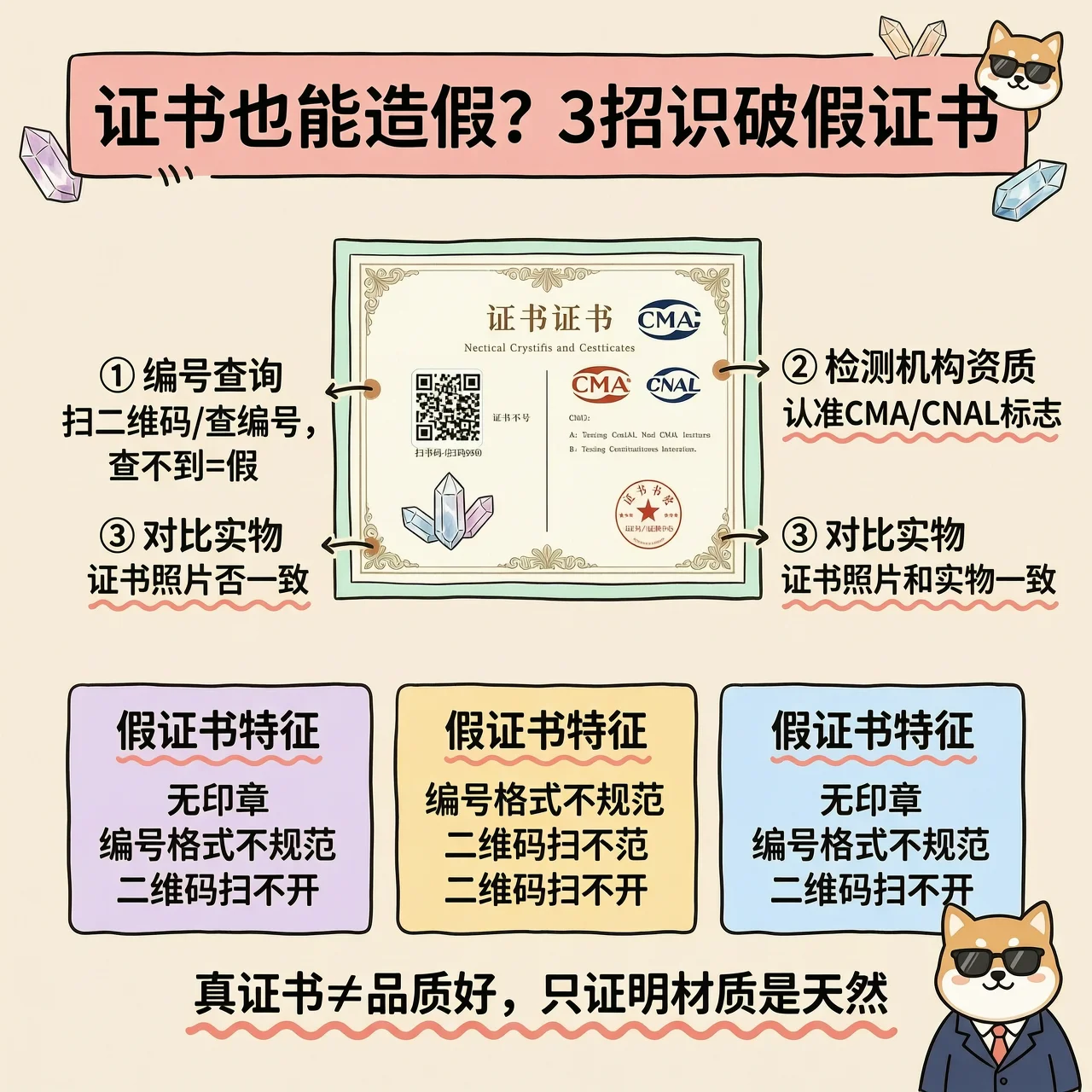 证书也能造假？3招识破假