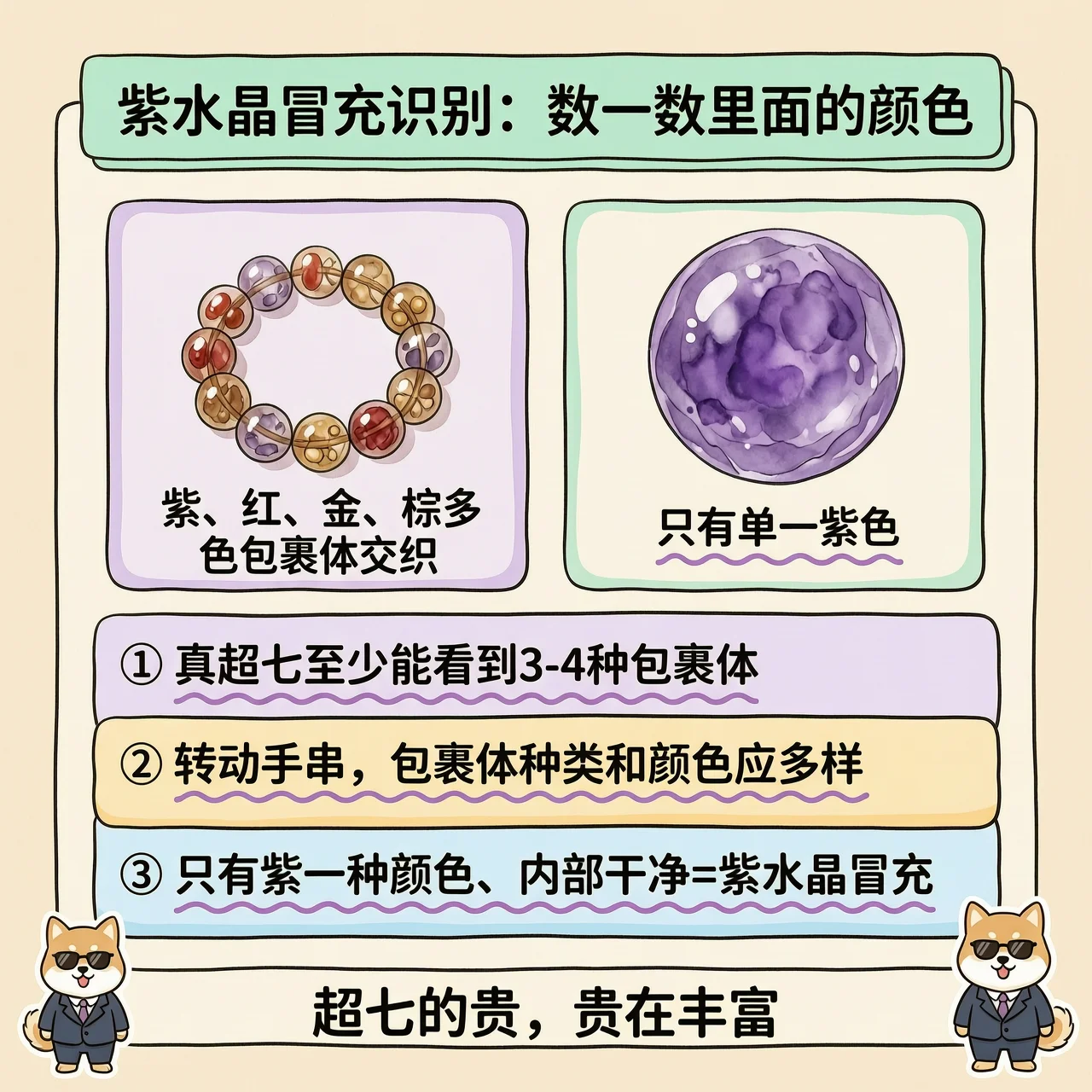 紫水晶冒充超七：看共