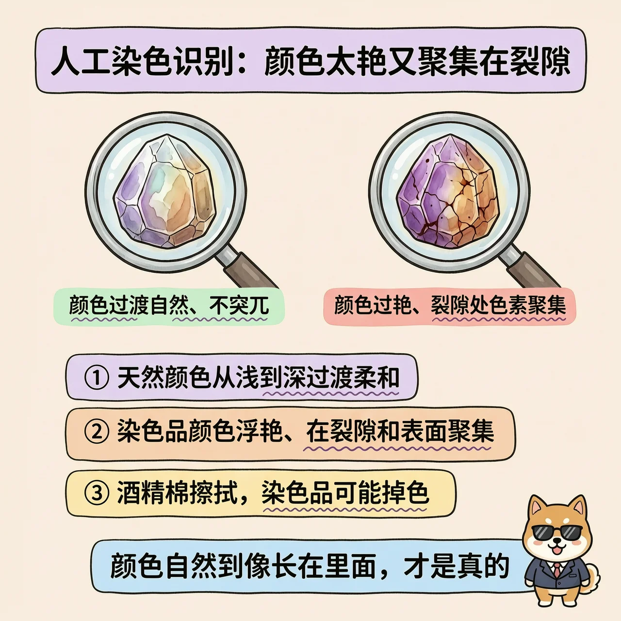 染色超七：颜色过艳就