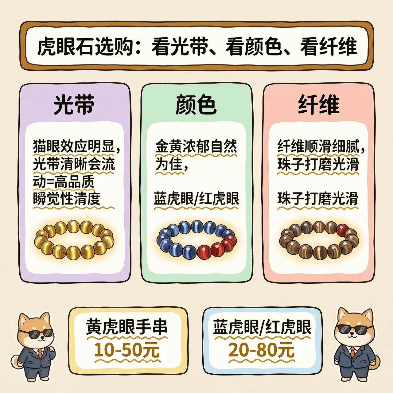虎眼石怎么选？看猫眼
