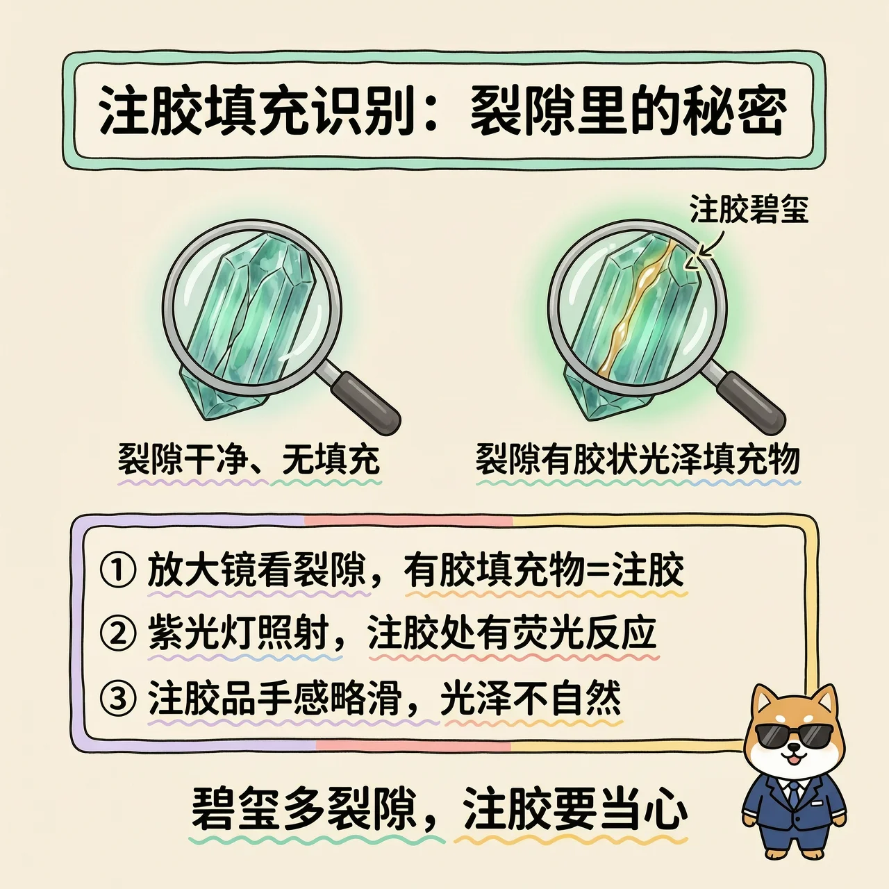 碧玺注胶不可怕，可怕