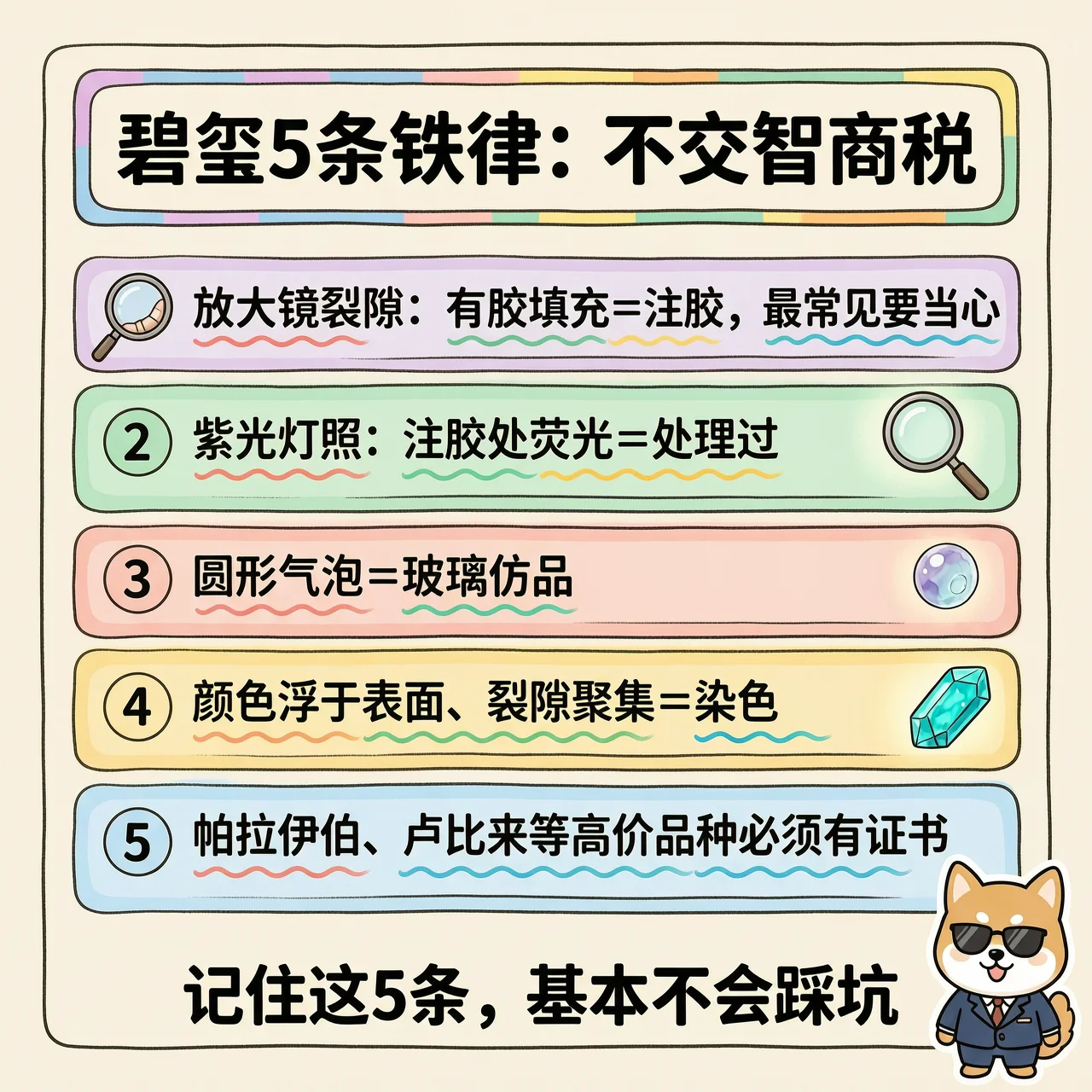 买碧玺前，记住这6条