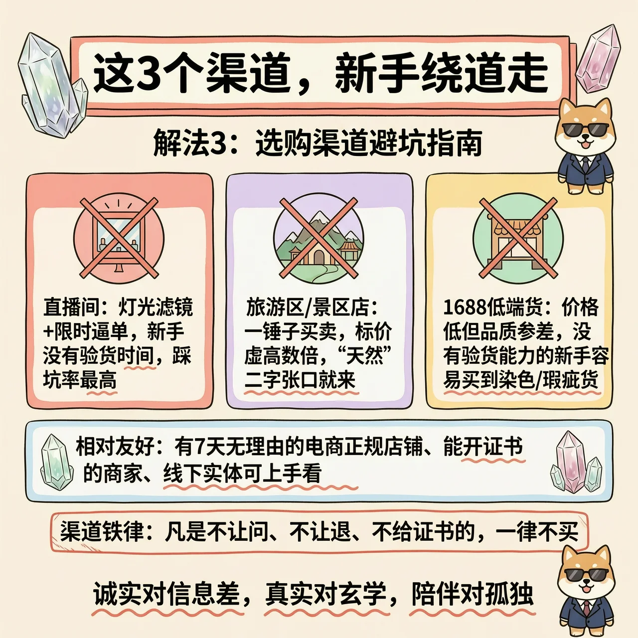 这3个渠道，新手绕道走