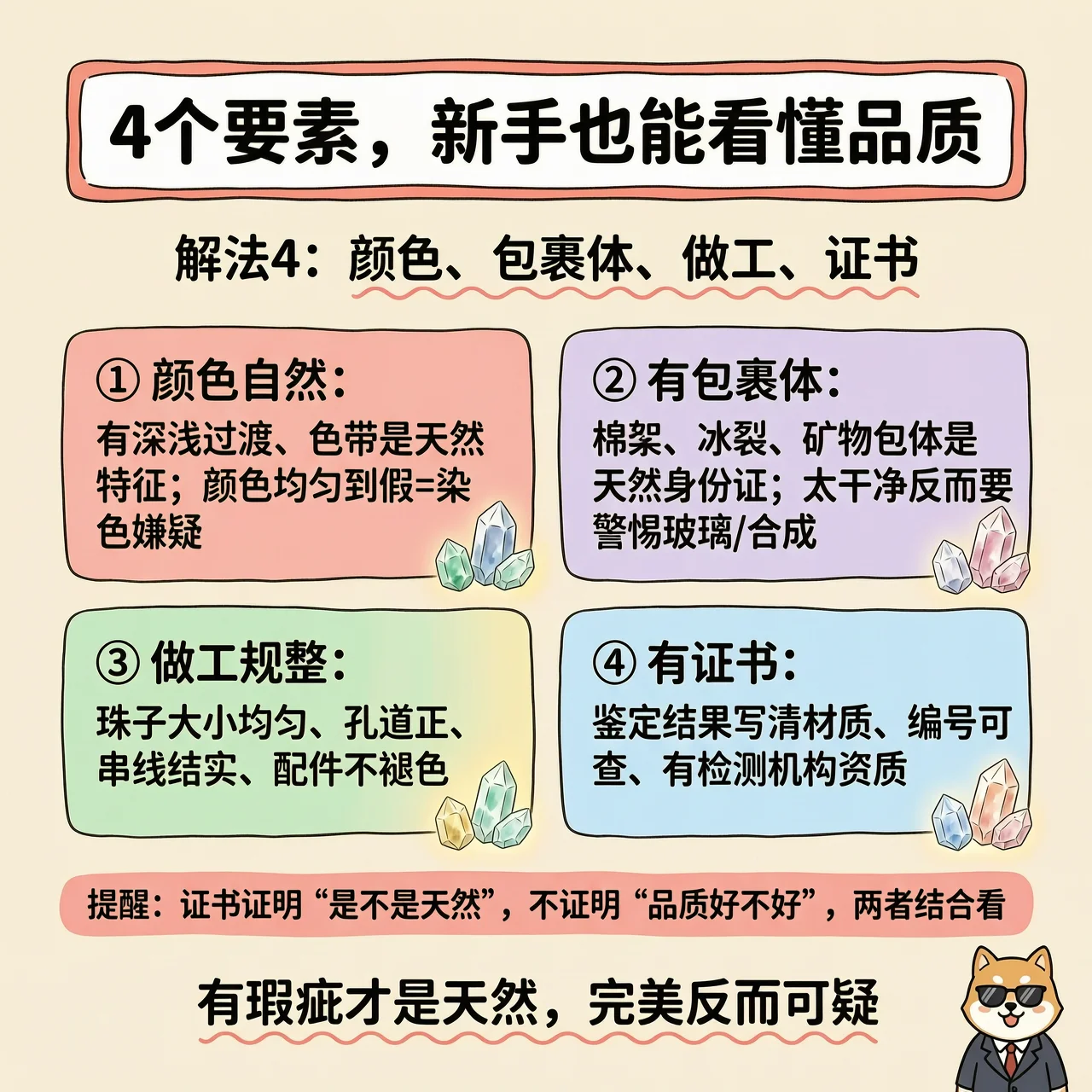4个要素，新手也能看懂品