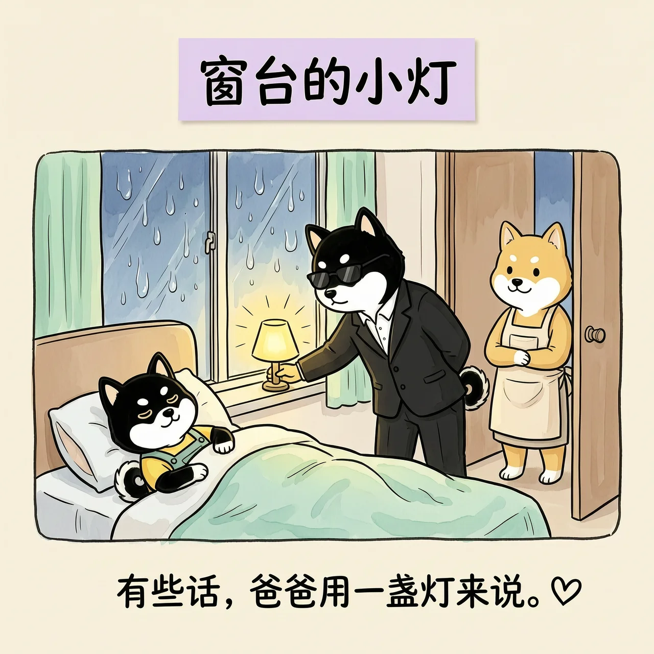 雨停了
