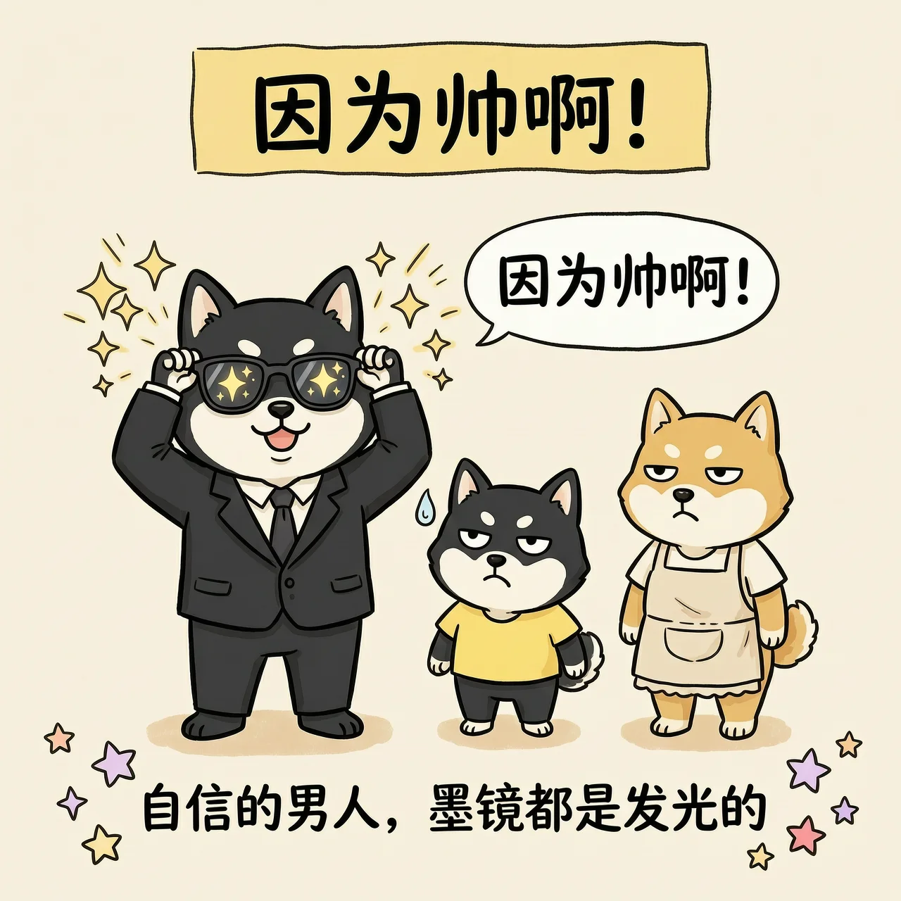 黑柴爸爸