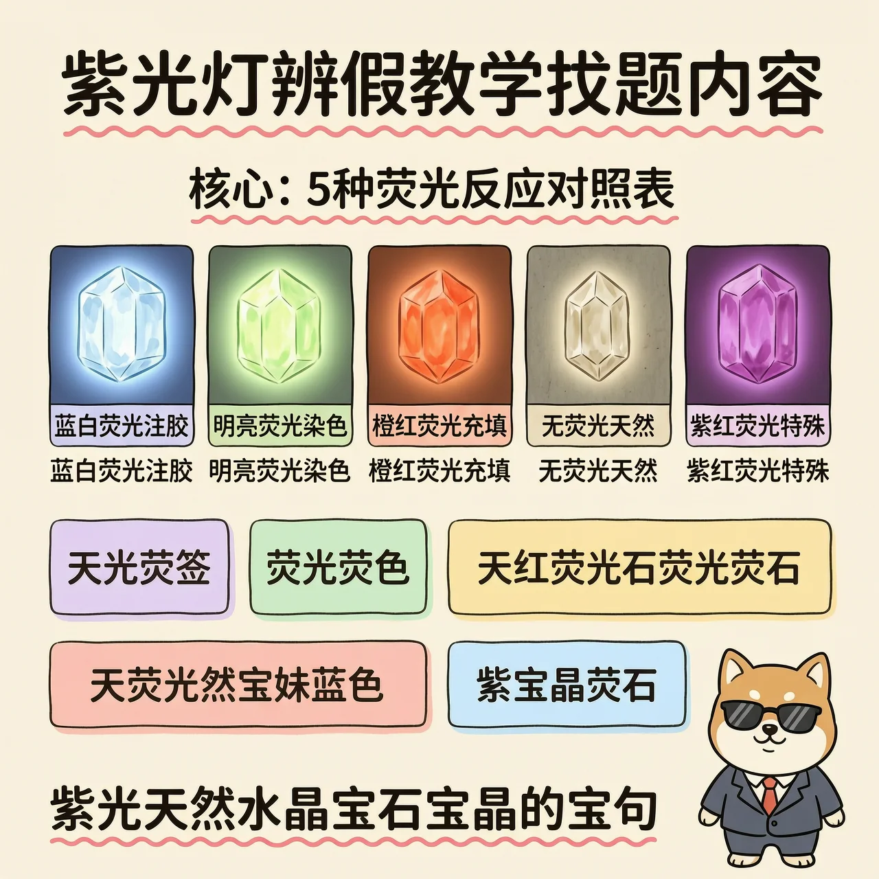 5种荧光
