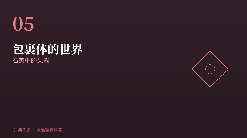 包裹体的世界
