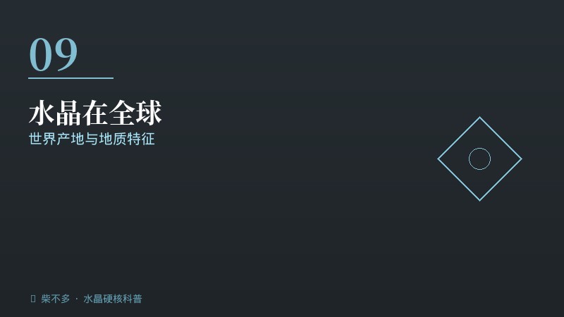 水晶在全球
